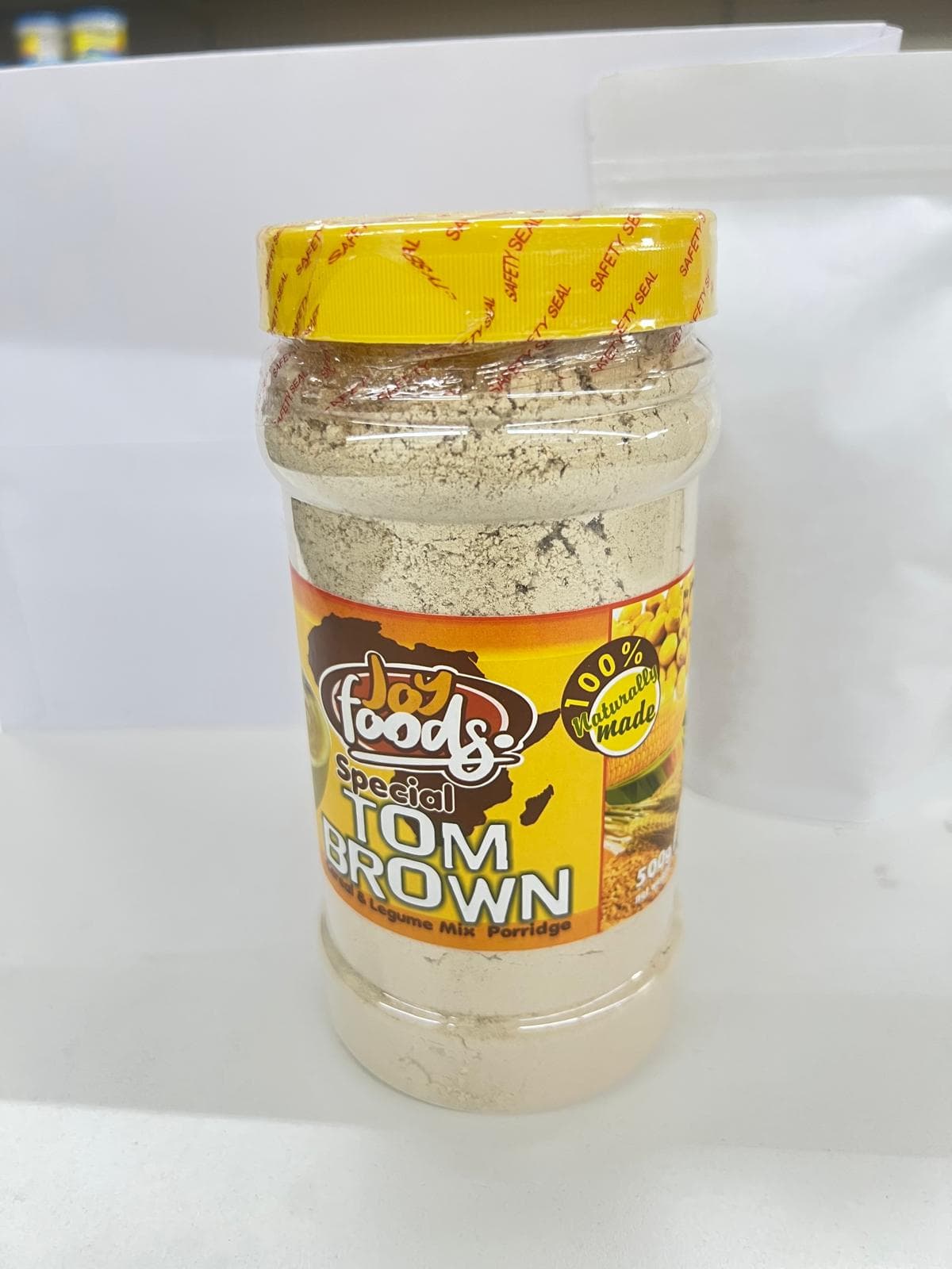 JOY FOODS TOM BROWN