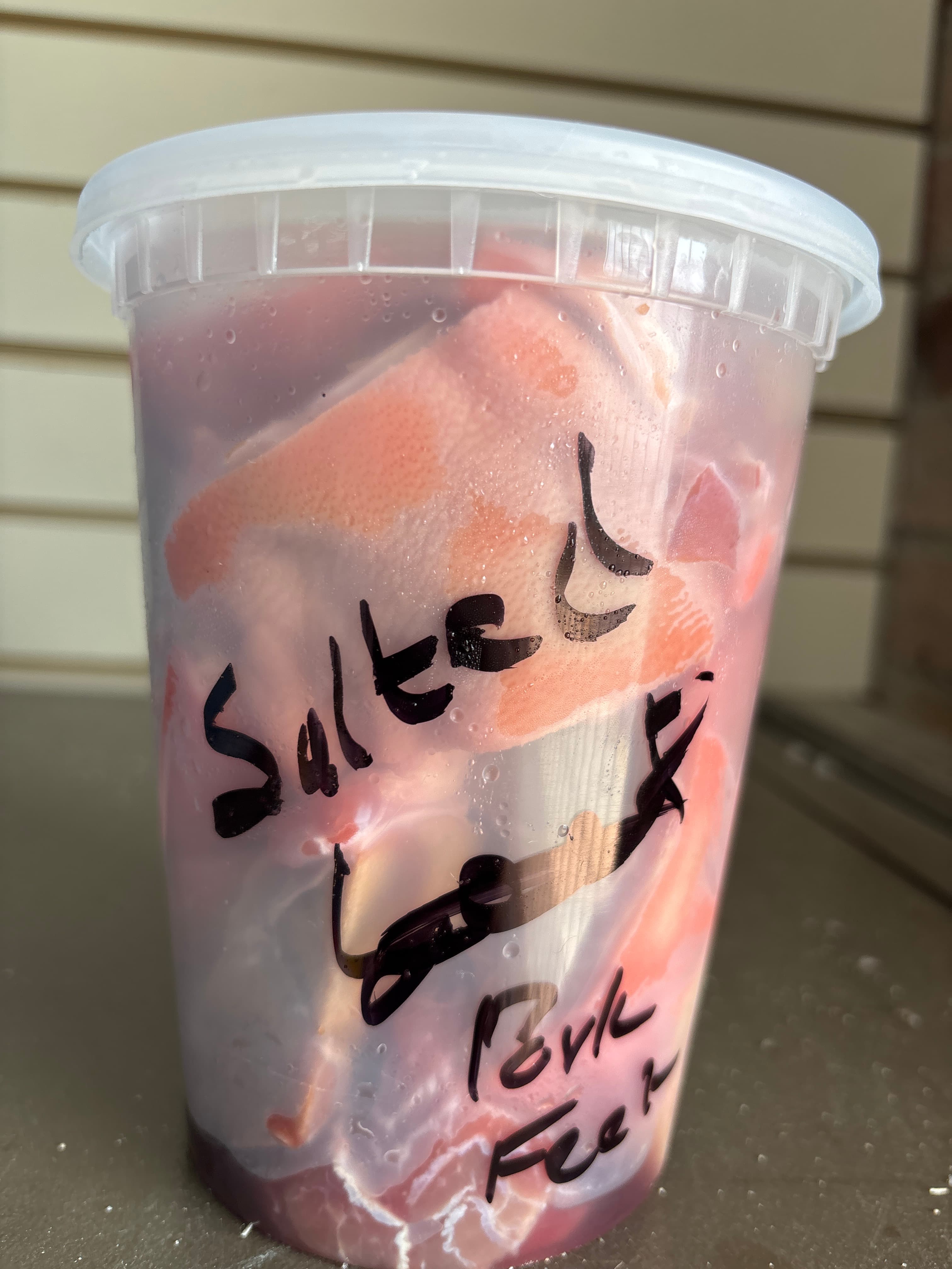 SALTED PORK BEEF