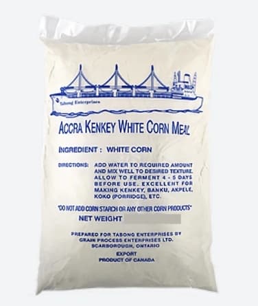 Accra Kenkey White Corn Meal (SMALL) 5.5LBS